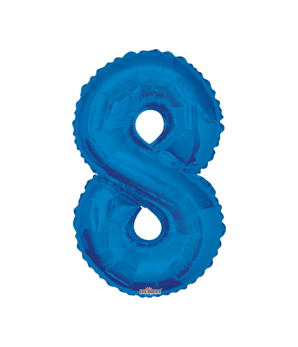 Numeros 34" Azul