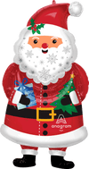 Supershape Snowy Santa