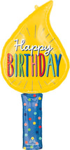 SuperShape Happy Birthday Candles Balloon