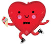 SuperShape Happy Heart Guy Balloon