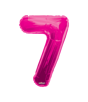 Numbers 34" Magenta 