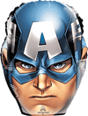 18" Captain America Head Shape