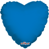 18” Azul Solido Corazon